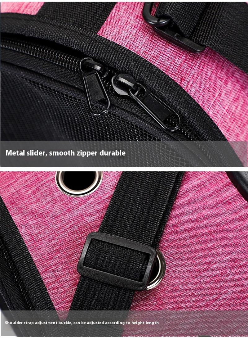 Katzentasche, neue zusammenklappbare tragbare Rauapsel-Haustiertasche aus Oxford-Stoff für den Außenbereich, tragbarer,_voghion.com