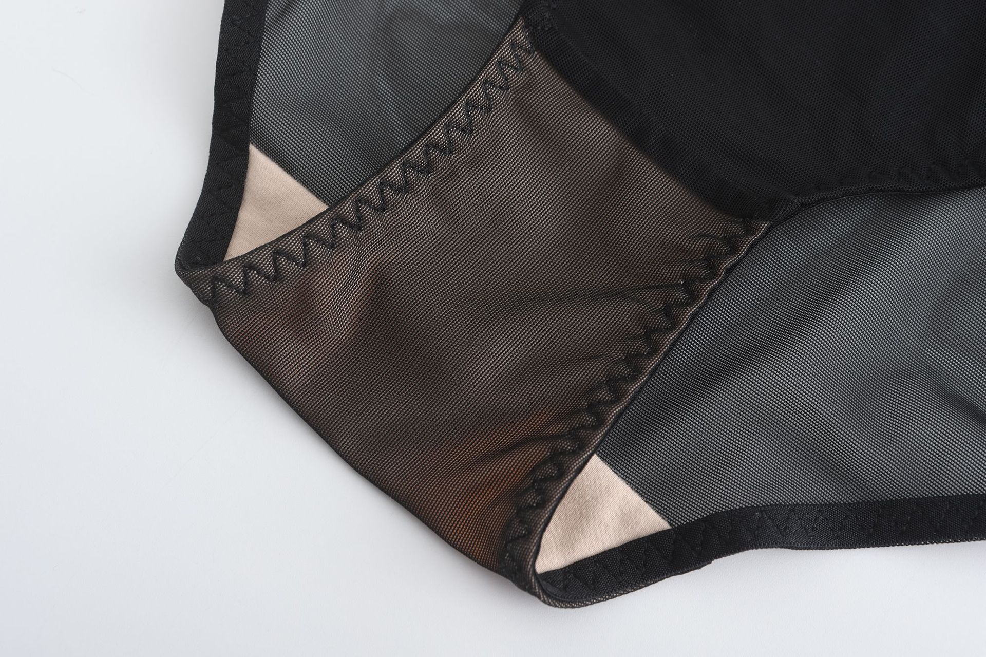 New French style thin rabbit ear cup embroidered lace sexy lingerie small chest display large gathering bra set_voghion.com