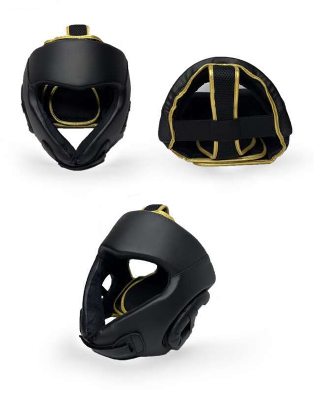 Aanbevolen door gevechtsexperts! Volwassen MMA-boksbescherming, dikke Sanda-helm, professionele bescherming tijdens het trainingsproces_voghion.com