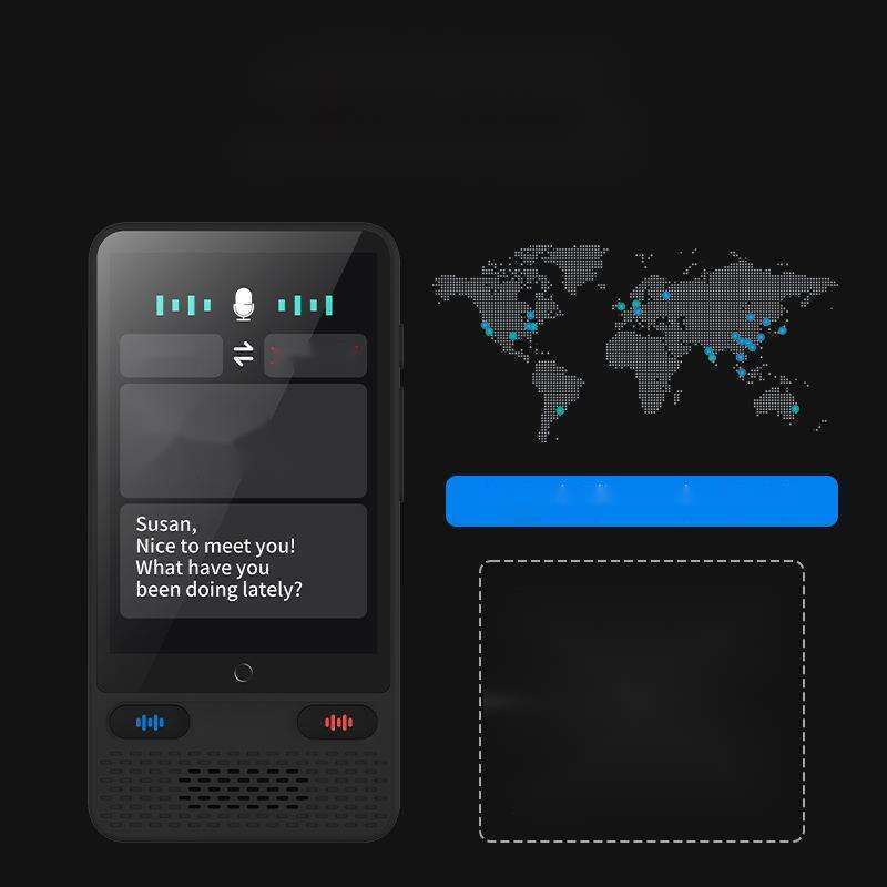 【 1413 persone elogiate 】 Macchina offline intelligente per l'interpretazione simultanea in tempo reale in più lingue_voghion.com