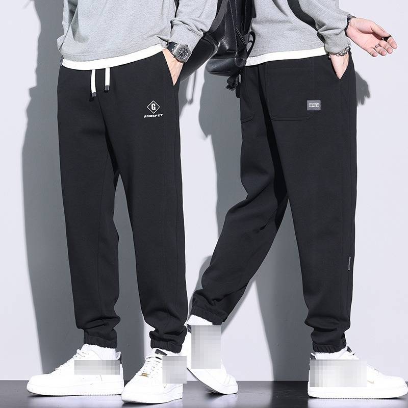 Herren Winter Cord Jogginghose Mit Fleece Futter Locker Sitzend_voghion.com