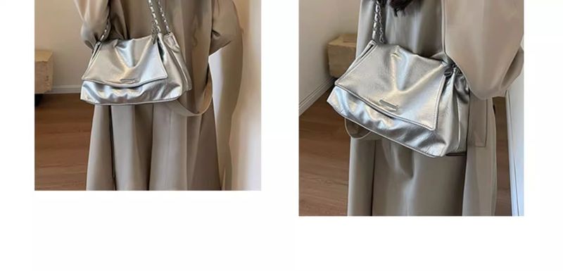 2024 Herbst/Winter Neue große Kapazität Unterarmtasche Damen Textur Französisch Nischen Einkaufstasche Mode Single_voghion.com