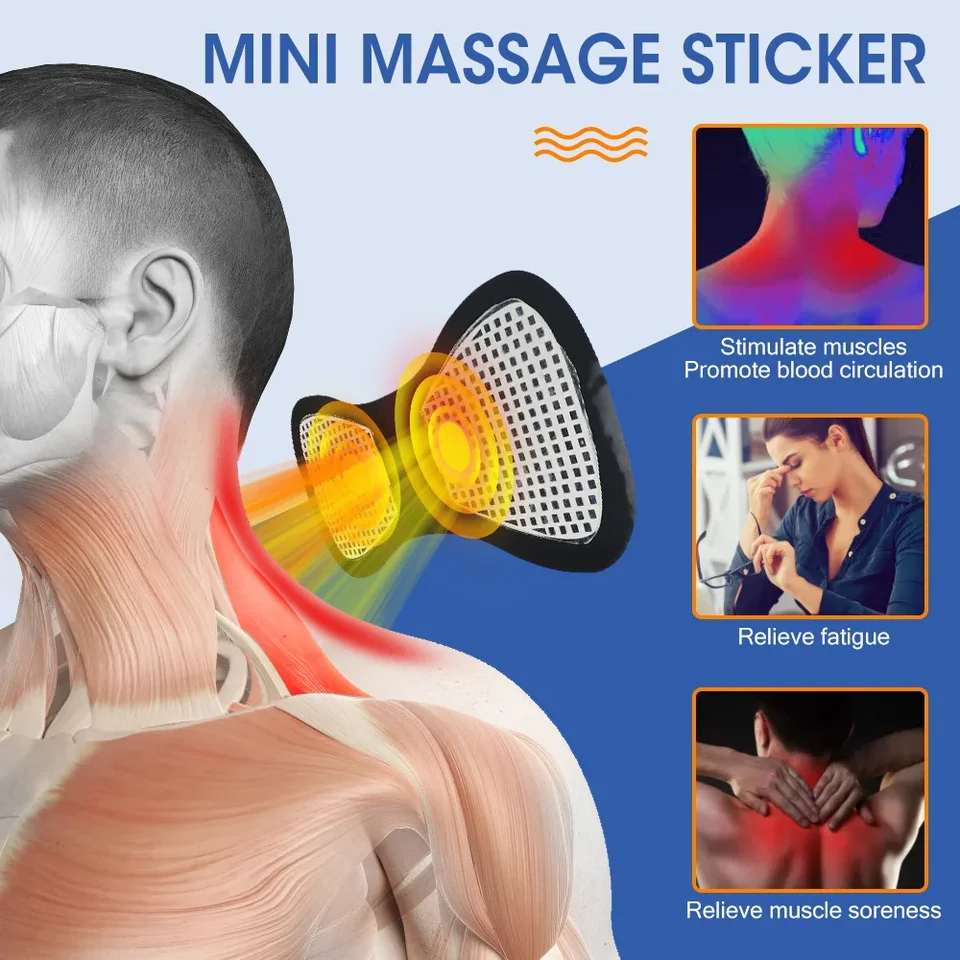 Appareil de massage électrique ems pour cou dos et muscles_voghion.com