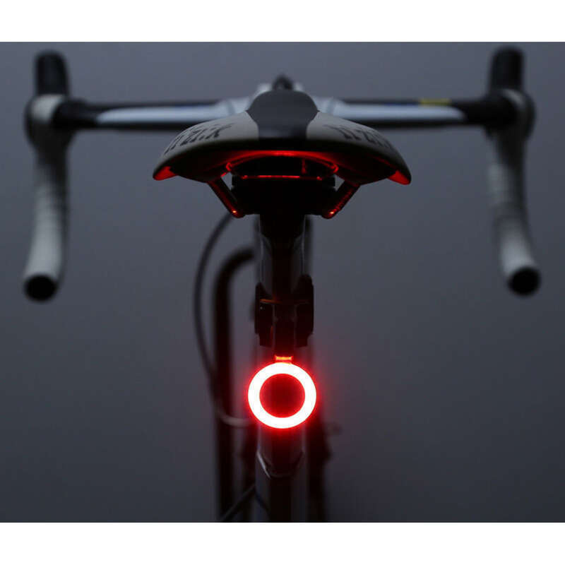 Velosipēdu lukturi USB uzlādes kalnu gaismas, nakts braukšanas šosejas velosipēdi, augsta spilgtuma radošās aizmugurējās gaismas iekārtas_voghion.com