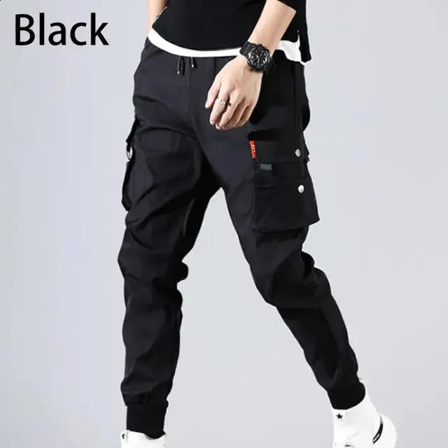 Calças táticas masculinas de combate com vários bolsos, calças casuais de treinamento, macacão, roupas de corrida, calças cargo masculinas para caminhada, 1 peça_voghion.com