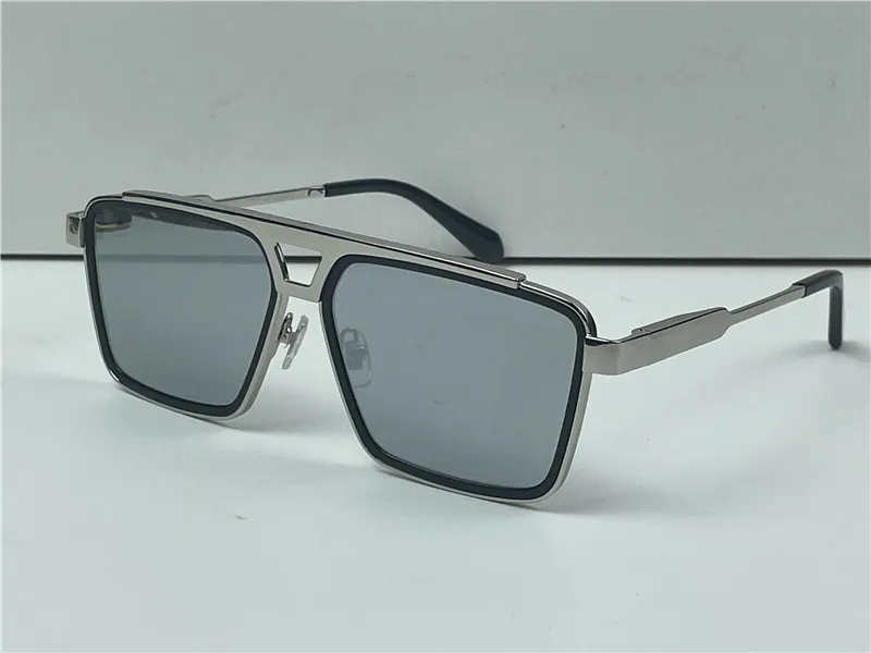 Square Sunglasses For Men Uv400 Protection Classic Metal Frame_voghion.com