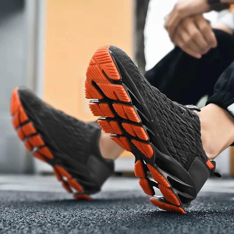 Running Shoes For Men And Women Breathable Non-slip Trainers_voghion.com
