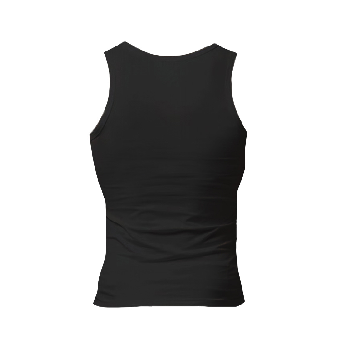 Cross-border New American Style Men's Vest Wearing Trendy Hurdle Sports Fitness Men's Spring and Summer Undershirt Vest_voghion.com