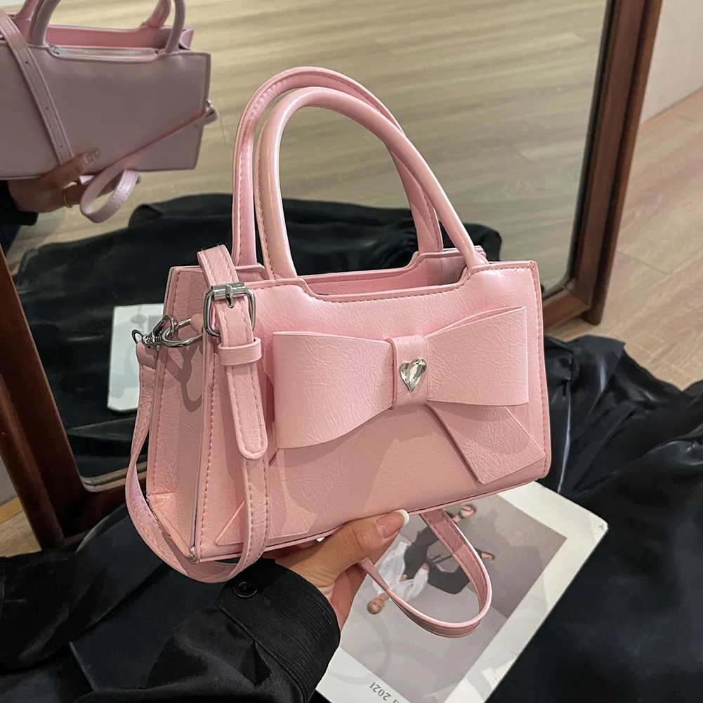 Borsa a tracolla da donna in pelle PU, versatile, con tracolla staccabile, casual, da esterno_voghion.com