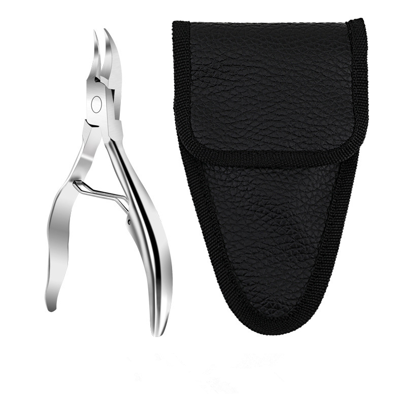 Qmake Nail Clipper lngrown Toenail Cuticle Nippers Nail File Dead skin Remove pedicure Stainless Steel Cutters Tools Nail Maincu_voghion.com