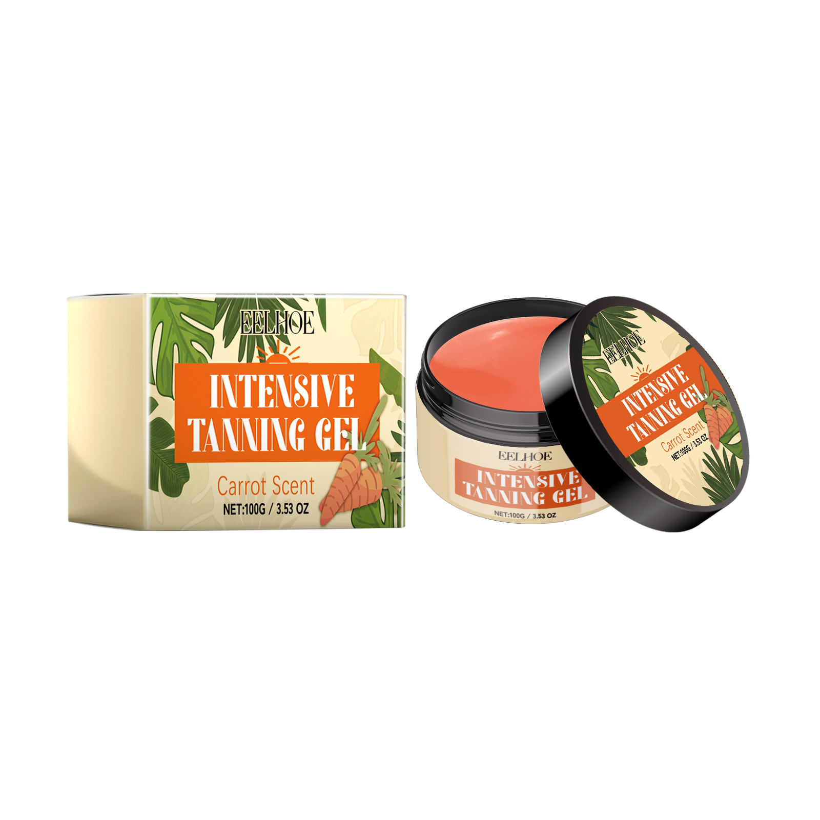 Eelhoe Black Repair Gel, Natural Wheat Skin Care In Summer To Help The Body Black Mild Without Greasy_voghion.com