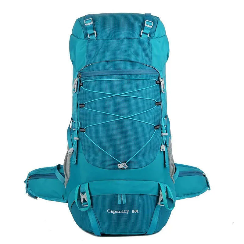 Sac à dos de voyage 50L pour hommes et femmes, sac tactique étanche en maille, sac à dos de randonnée, de camping, d'équipements Rucack_voghion.com