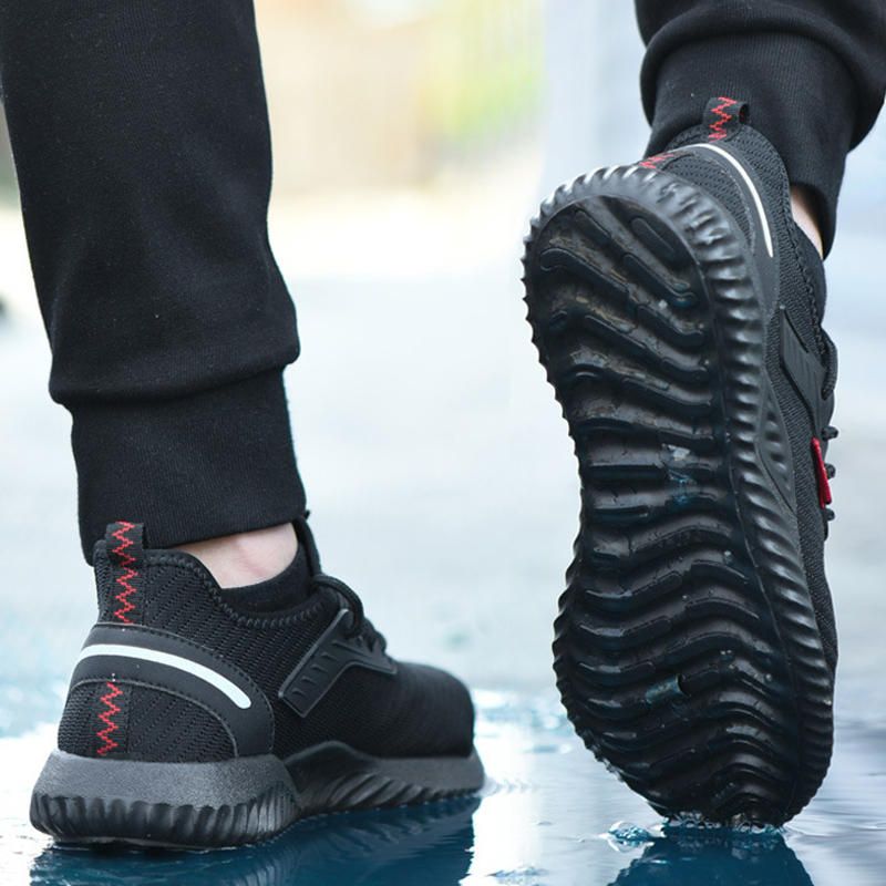 Pantofi de siguranță Trabo Fashion pentru bărbați, ușori și confortabili, pantofi de protecție indestructibili antiglonț_voghion.com