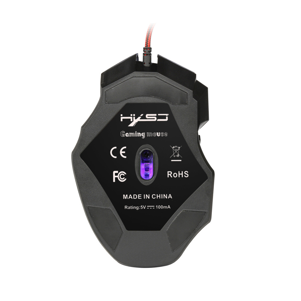 Colorful 7D glowing game mouse wired MOUSE 3200dpi firepower key batch 7_voghion.com