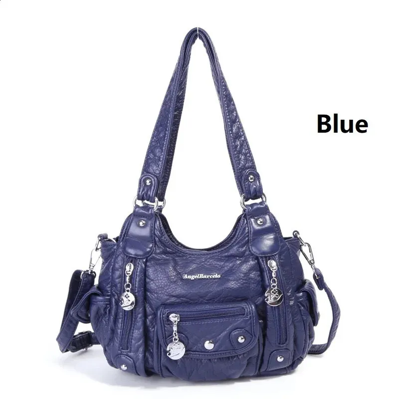 Damenhandtaschen Damentaschen Vintage Weiches Leder Mode Schulranzen Motorradtasche Tragetaschen Umhängetasche 240827_voghion.com