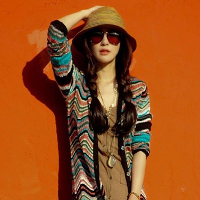 Cappello fedora di paglia donna cappello sole estivo da spiaggia_voghion.com