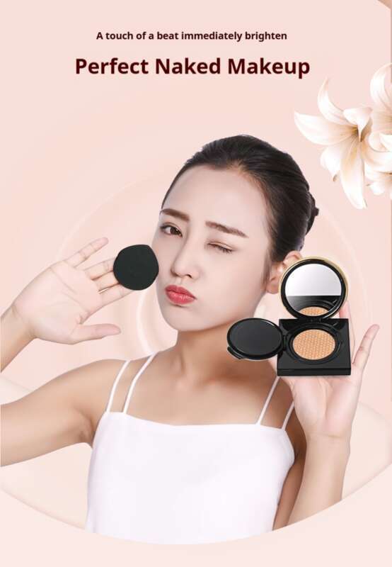 2025 Ginseng nawilżający podkład do pielęgnacji skóry Air Cushion CC Concealer Foundation_voghion.com