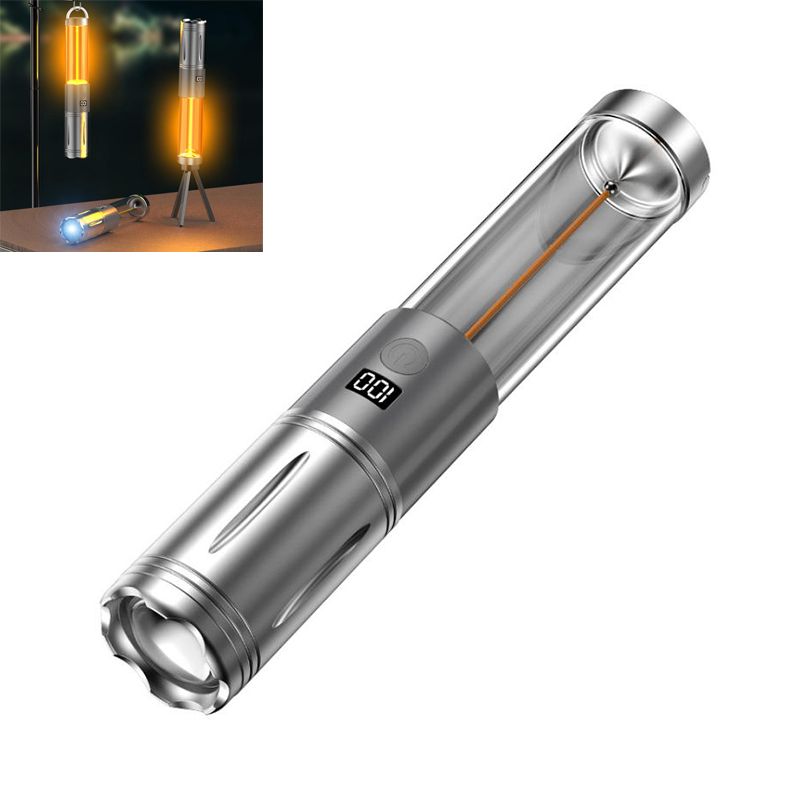 Camping Flashlight Rechargeable Emergency Light_voghion.com