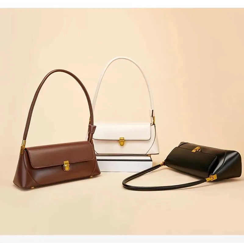 Leren schoudertas en handtas voor dames van echte kwaliteit_voghion.com