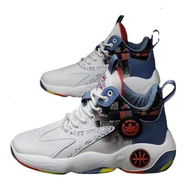 Férfi kék labda új őszi és téli magas szárú sportcipő nagykereskedelem futó ifjúsági divat trend férfi cipő méret_voghion.com