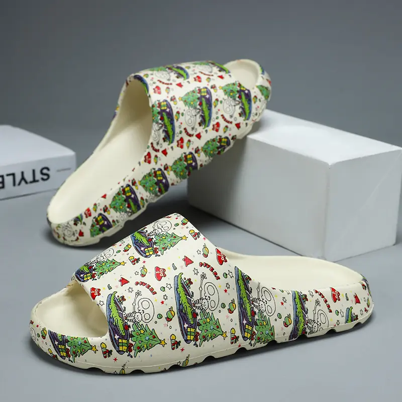 Chaussons homme mode personnalisés pour la plage et la maison_voghion.com