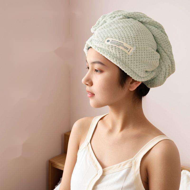 【 13.312 millioner mennesker har samlet dette mærke 】 Sanli Dry Hair Cap, ny type tørring til kvinder, superabsorberende,_voghion.com
