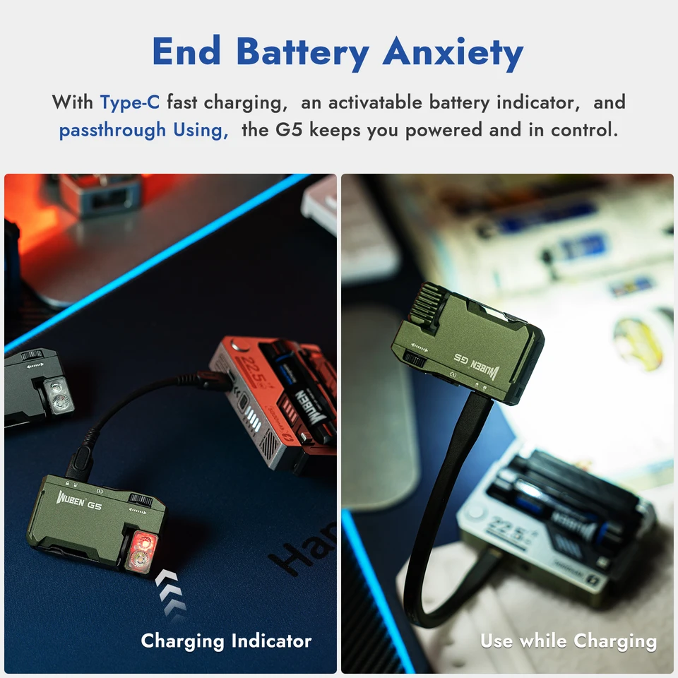 Rechargeable Edc Flashlight With Rgb Light And Dual Source Beam_voghion.com