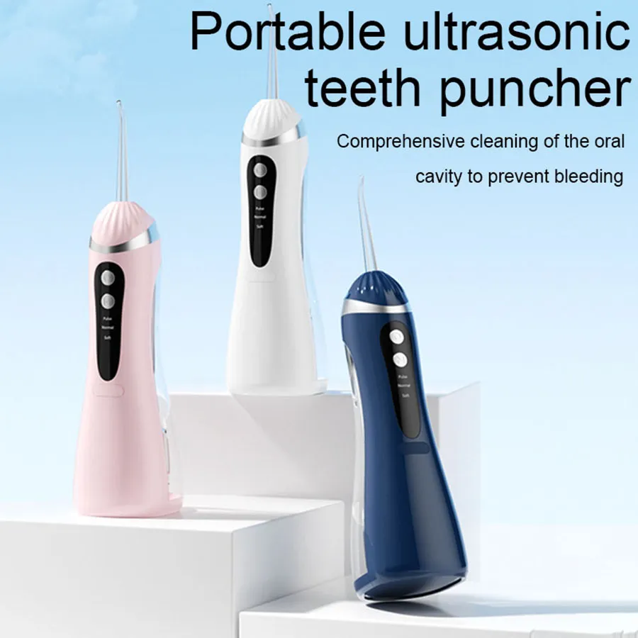 IPX6 Water Flosser - 200mL Tank, Ultrasonic Cleaning, 5 Modes_voghion.com