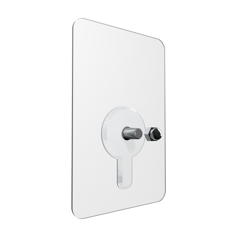 10 Pcs Punch-Free Non-Marking Strong Adhesive Screw Stickers Wall Picture Hook Invisible Traceless Hardwall Drywall_voghion.com