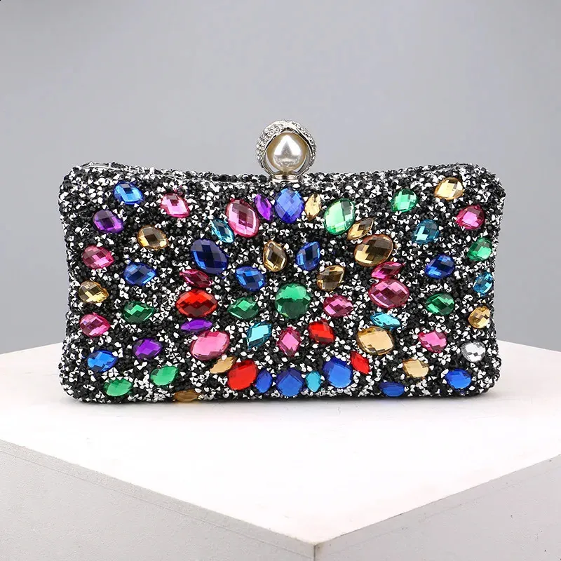 Elegante Clutch Abendtasche Für Damen Mit Perlen Für Die Hochzeit_voghion.com