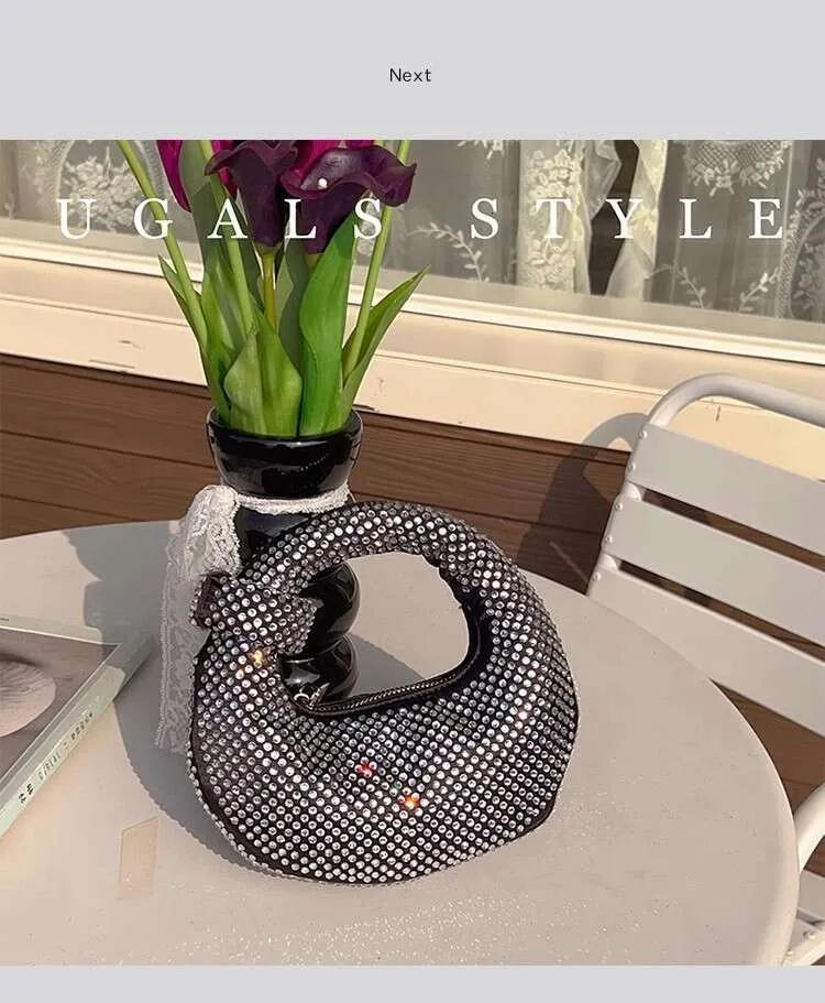 Borsa a tracolla da donna in raso con motivo a quadri, da sera, da sposa, da sera, da strada_voghion.com