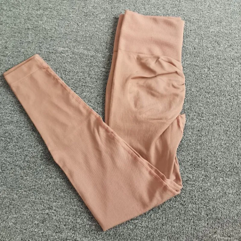 Yoga Outfit Leggings Frauen Fiess Laufen Hohe Taille Slim Hosen Push Up Sport Gym Athletisch Schnelltrocknend Jogging Workout_voghion.com