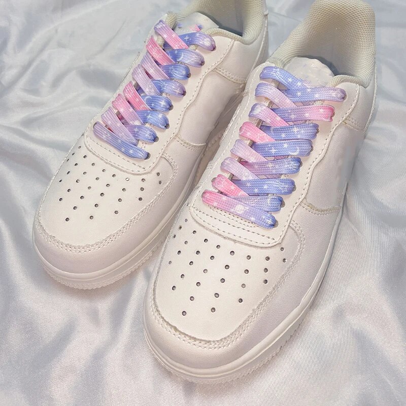 Fashion Stars Moon Lacci per scarpe Scarpe da ginnastica Lacci / Lacci per scarpe sportive 80/100/120/140/160CM 0.8CM Larghezza Scarpe Accessori_voghion.com