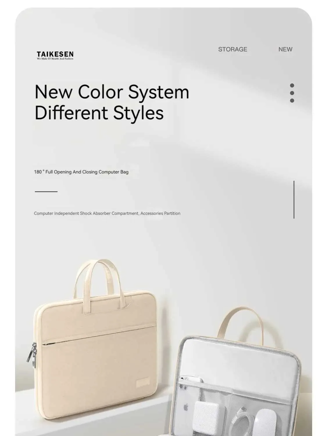 Laptopveske 13,3 14 15 15,6 tommers deksel til Book Air Pro Xiaomi Huei Notebook-veske menn og kvinner bærbar veske_voghion.com