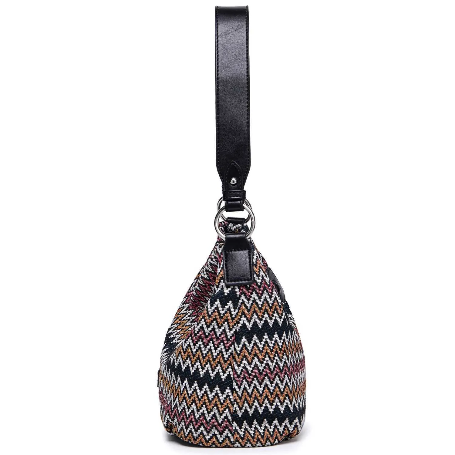David Jones Original Stilvolle Handtaschen für Frauen Marke Schulter Messenger Weiche Polyester Top Griff Tasche Crossbody_voghion.com