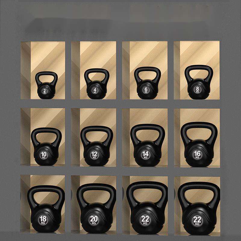 【 18000 Rückkäufe 】 Männer und Frauen Home 2kg-20kg Pot Bell Yoga Squat Hip Training Fitness Hantel Ball_voghion.com