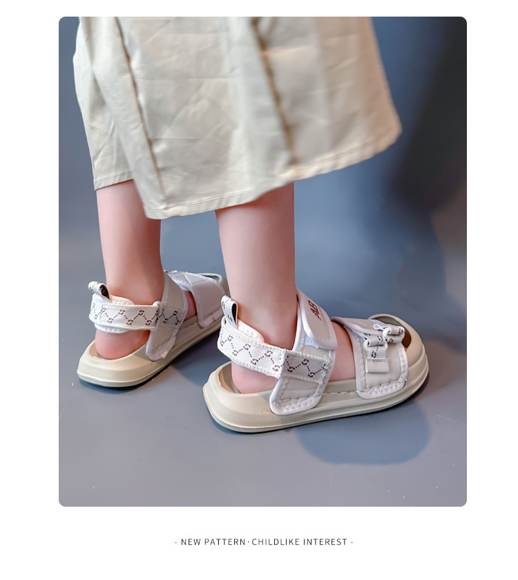 Kinder Sport Sandalen 2024 Neue Jungen Strand Mädchen Sommer Anti Rutsch Baby Schuhe Baotou_voghion.com