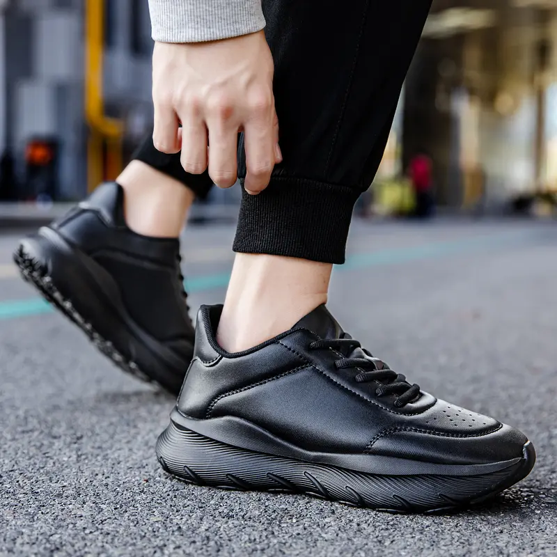 Tênis de corrida casuais ultraleves e aderentes para climas frios_voghion.com