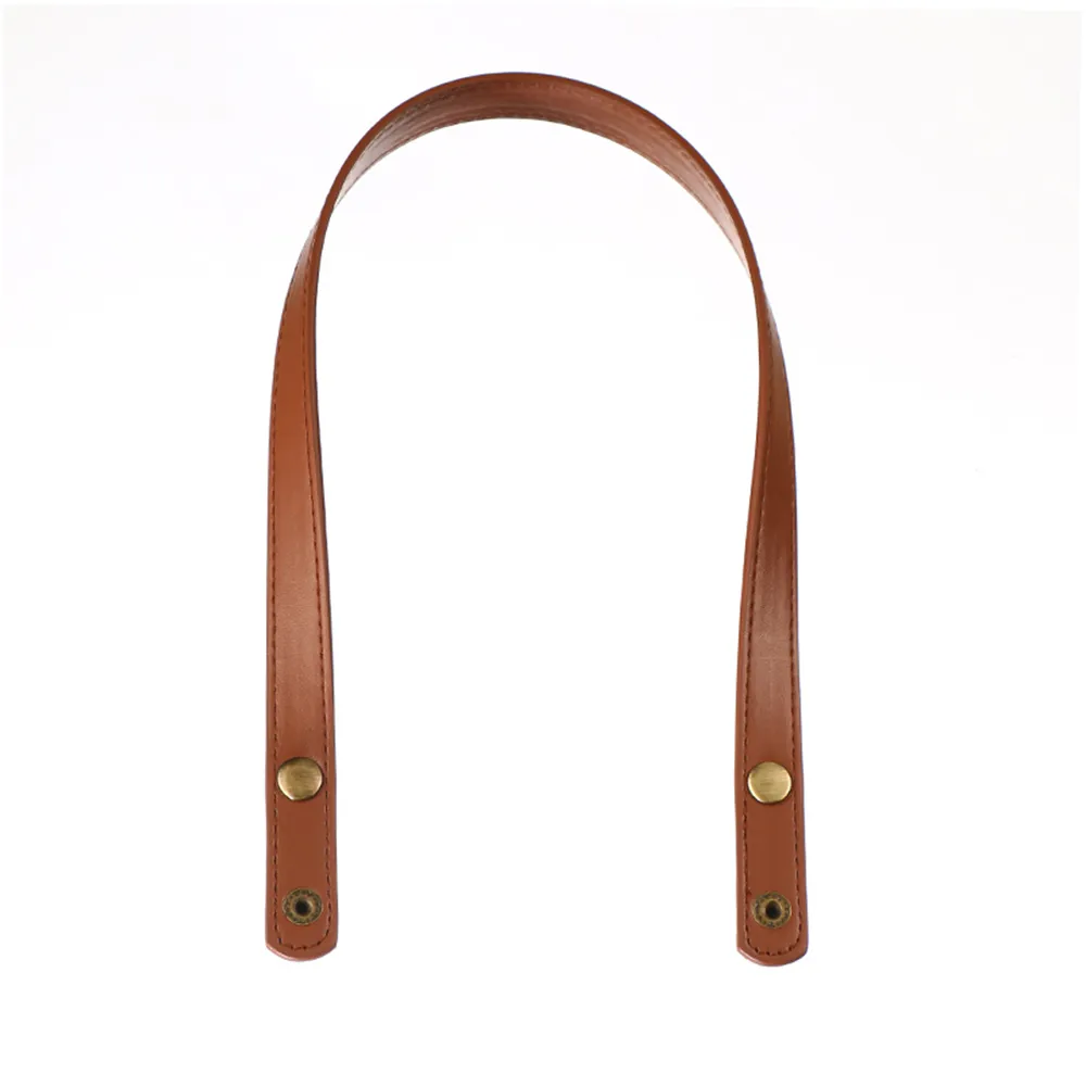 1 Stück 60 cm Pu-Lederband mit Druckknopf, 1,8 cm breit, für Damen, Schultergriffe für Handtaschen, Ersatzgriffe, Taschenzubehör_voghion.com