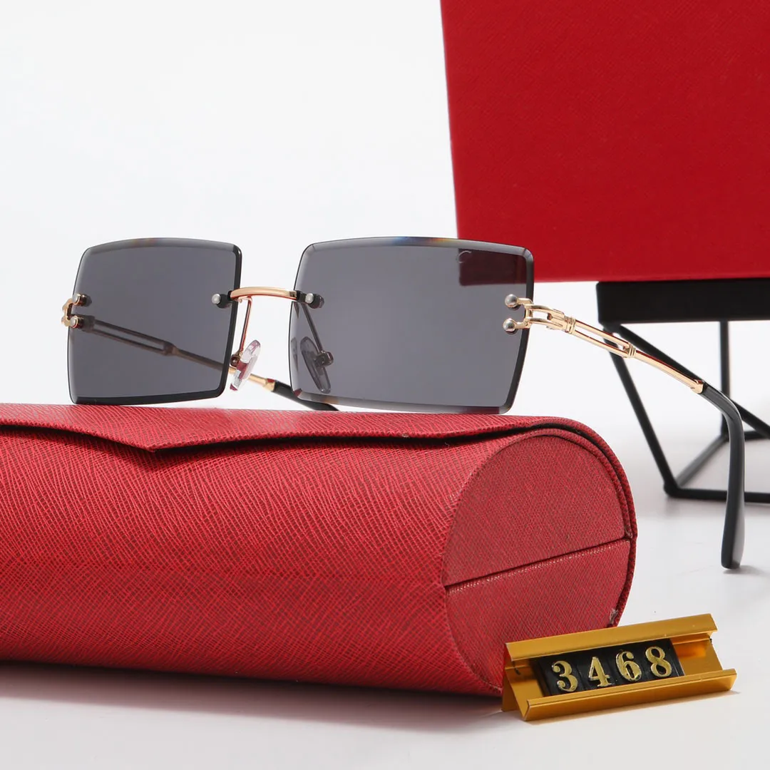 designer Man Women Rectangle sunglasses Unisex Designer Goggle Beach Sun Glasses Retro Frame Design_voghion.com