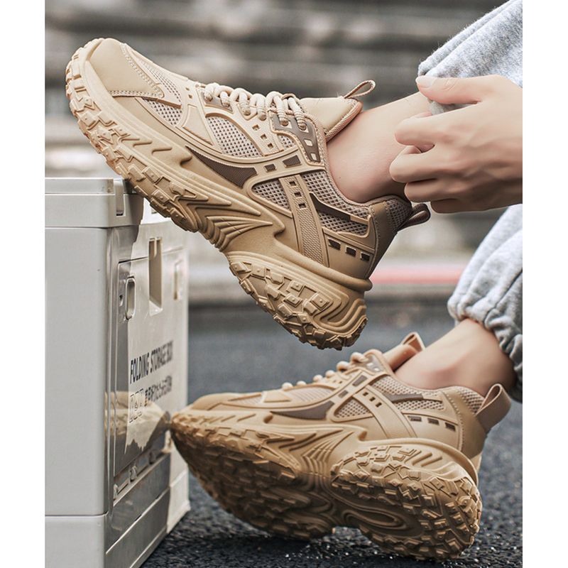 Herren Vintage Daddy Men 2024 Herbst neue Herren Sport Casual dicke Sohle Mode Schuhe_voghion.com