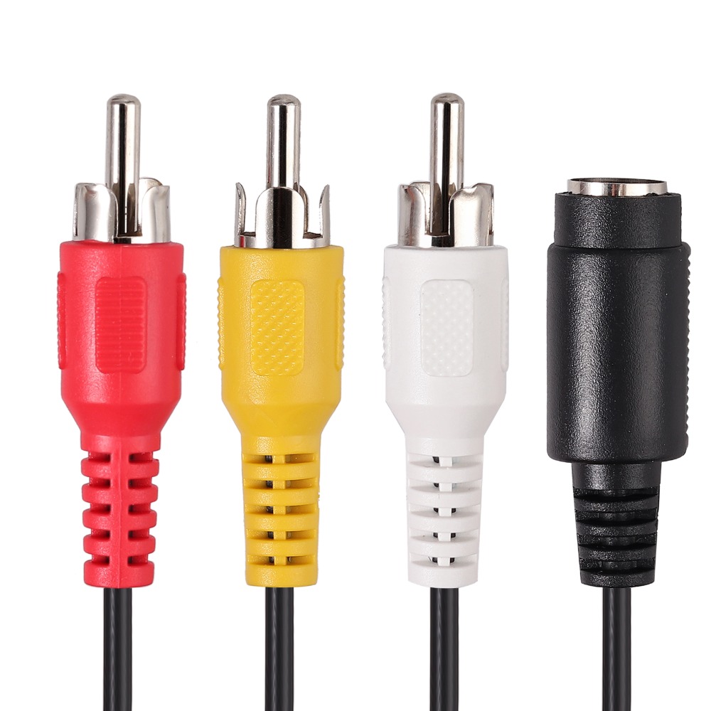 AV-S-Video to HDMI Adapter S-Video IN AV CVBS IN Video Converter HDMI Output 720p/1080p_voghion.com