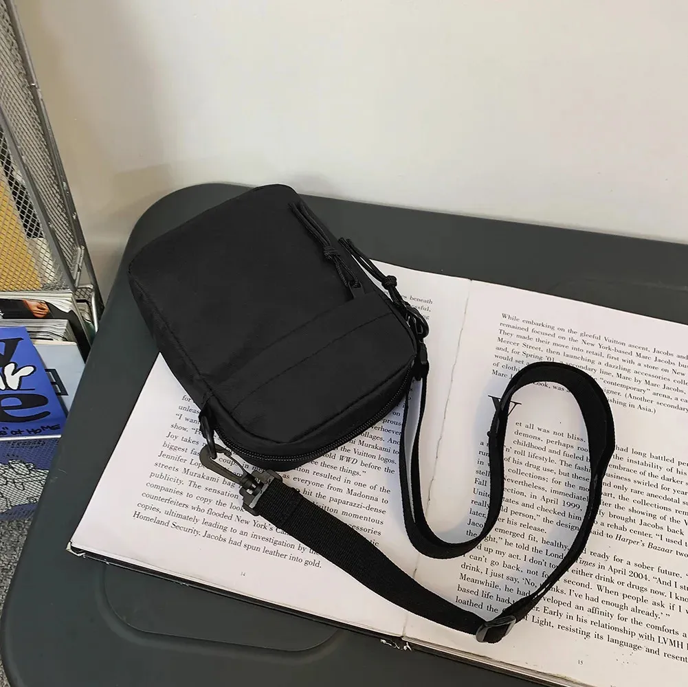 Oxford, borsa a tracolla piccola da donna, per uomo, coreana, tinta unita, per studenti, mini borse a tracolla 241128_voghion.com