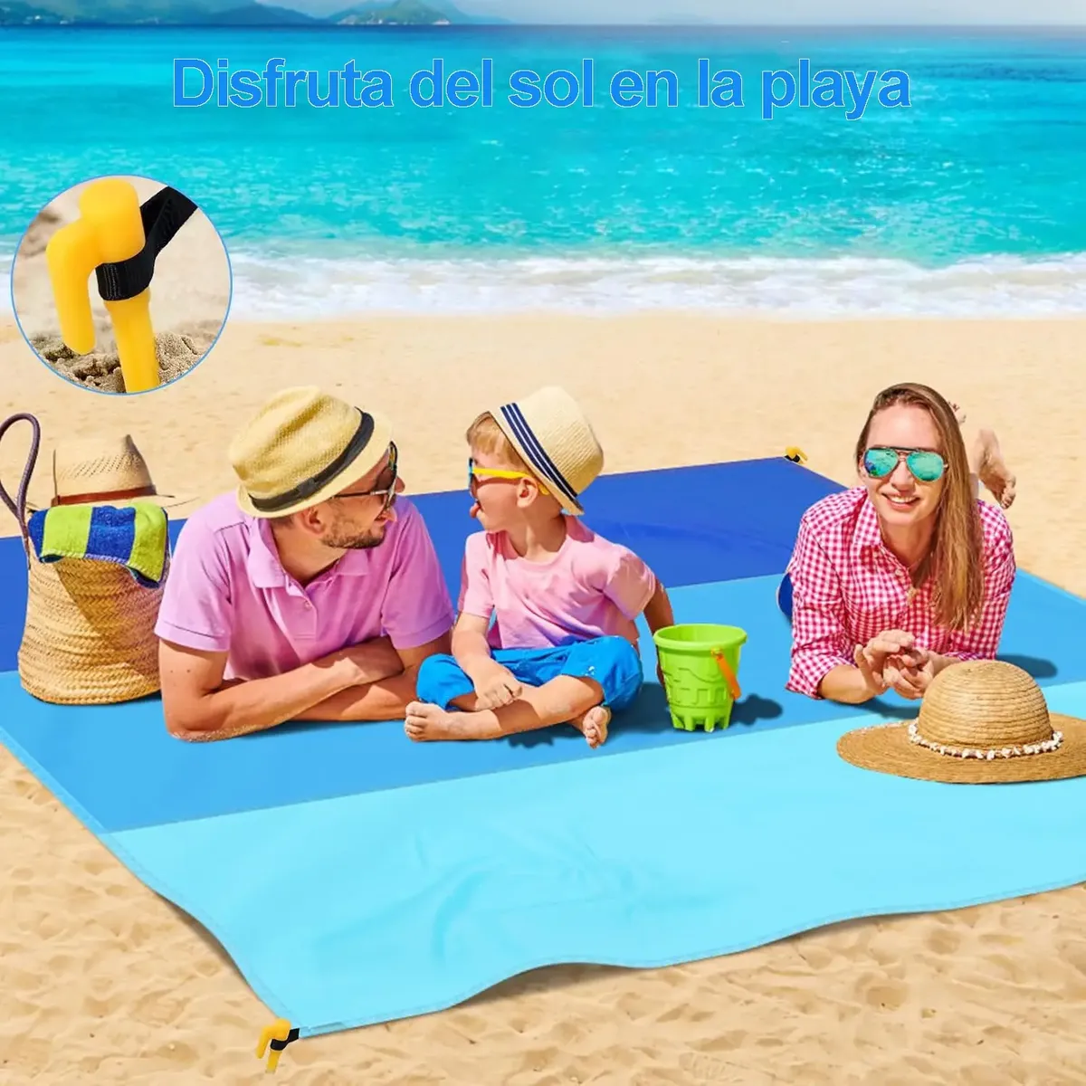 Wasserdichte Tragbare Picknick- Und Strandmatte Für Draußen_voghion.com