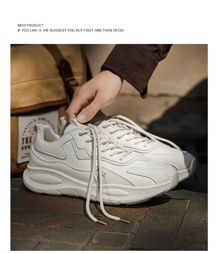Scarpe casual da uomo dad shoes traspiranti comode versatili_voghion.com