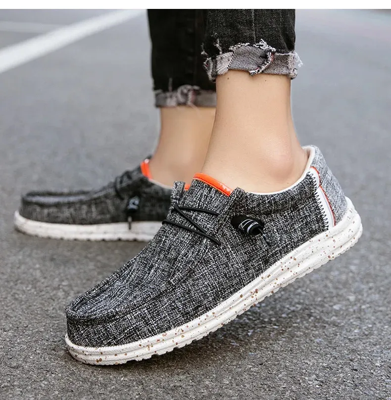 Breathable Men's Canvas Casual Shoes For Summer Lightweight_voghion.com
