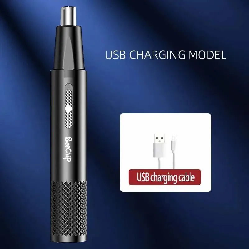 USB Nose Shaver - Metal Blades｜Rechargeable｜Unisex_voghion.com