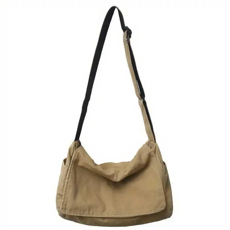 Borsa a tracolla da donna, in tela vintage, per adolescenti, a tracolla, casual, a mano, a tracolla, C241022_voghion.com