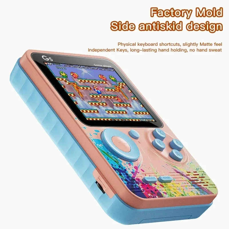 Retro Videospielkonsole Handheld Spielgerät Mit 500 Klassikern_voghion.com