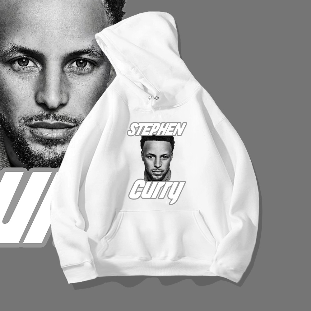 Felpa con cappuccio a Y con giacca sportiva da stella da basket a maniche lunghe alla moda in stile americano Curry_voghion.com